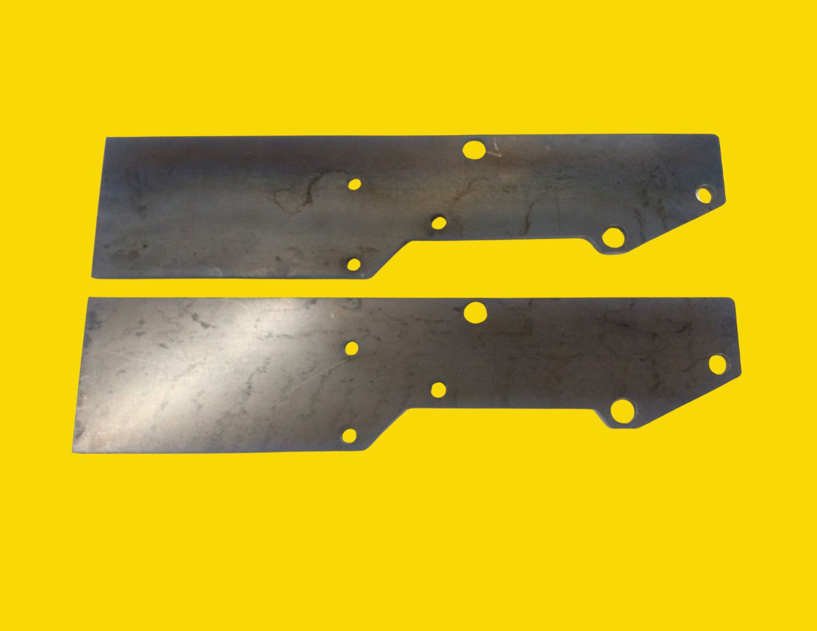 XJ Front Bumper Mounting Plates-Extended
